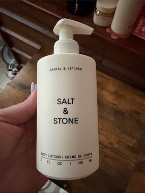 Salt & Stone Santal & Vetiver Body Lotion — Cream